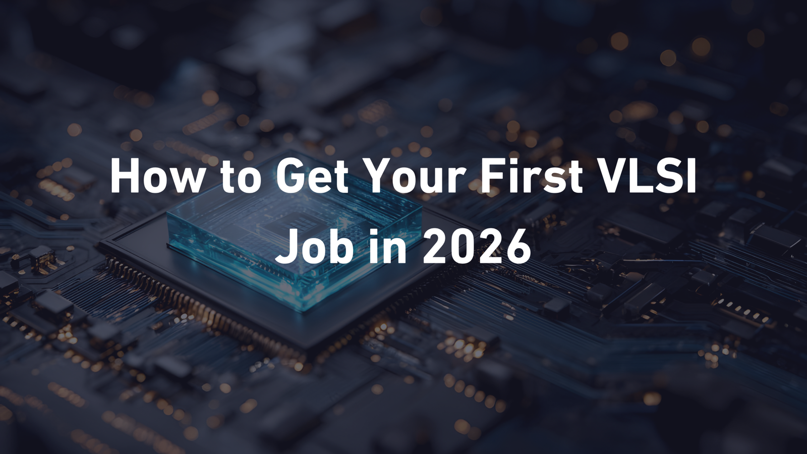 How to Get Your First VLSI Job in 2026: Complete Roadmap for Freshers (No Experience Required)